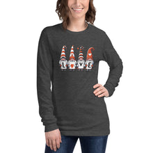 Load image into Gallery viewer, Gnome Love Unisex Long Sleeve Tee
