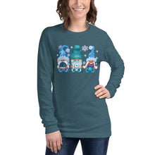 Load image into Gallery viewer, Winter Gnomes Unisex Long Sleeve Tee
