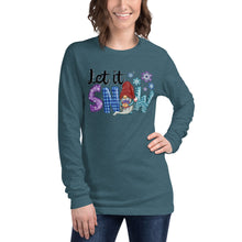 Load image into Gallery viewer, Let It Snow Unisex Long Sleeve Tee
