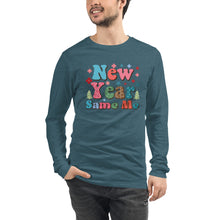 Load image into Gallery viewer, New Year Same Me Unisex Long Sleeve Tee
