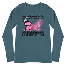 Load image into Gallery viewer, I Am the Storm Unisex Long Sleeve Tee
