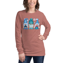 Load image into Gallery viewer, Winter Gnomes Unisex Long Sleeve Tee
