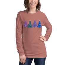 Load image into Gallery viewer, Winter Trees Unisex Long Sleeve Tee
