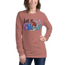 Load image into Gallery viewer, Let It Snow Unisex Long Sleeve Tee
