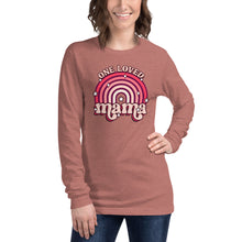 Load image into Gallery viewer, One Loved Mama Unisex Long Sleeve Tee
