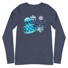 Load image into Gallery viewer, Freezin’ Season Ya’ll Unisex Long Sleeve Tee
