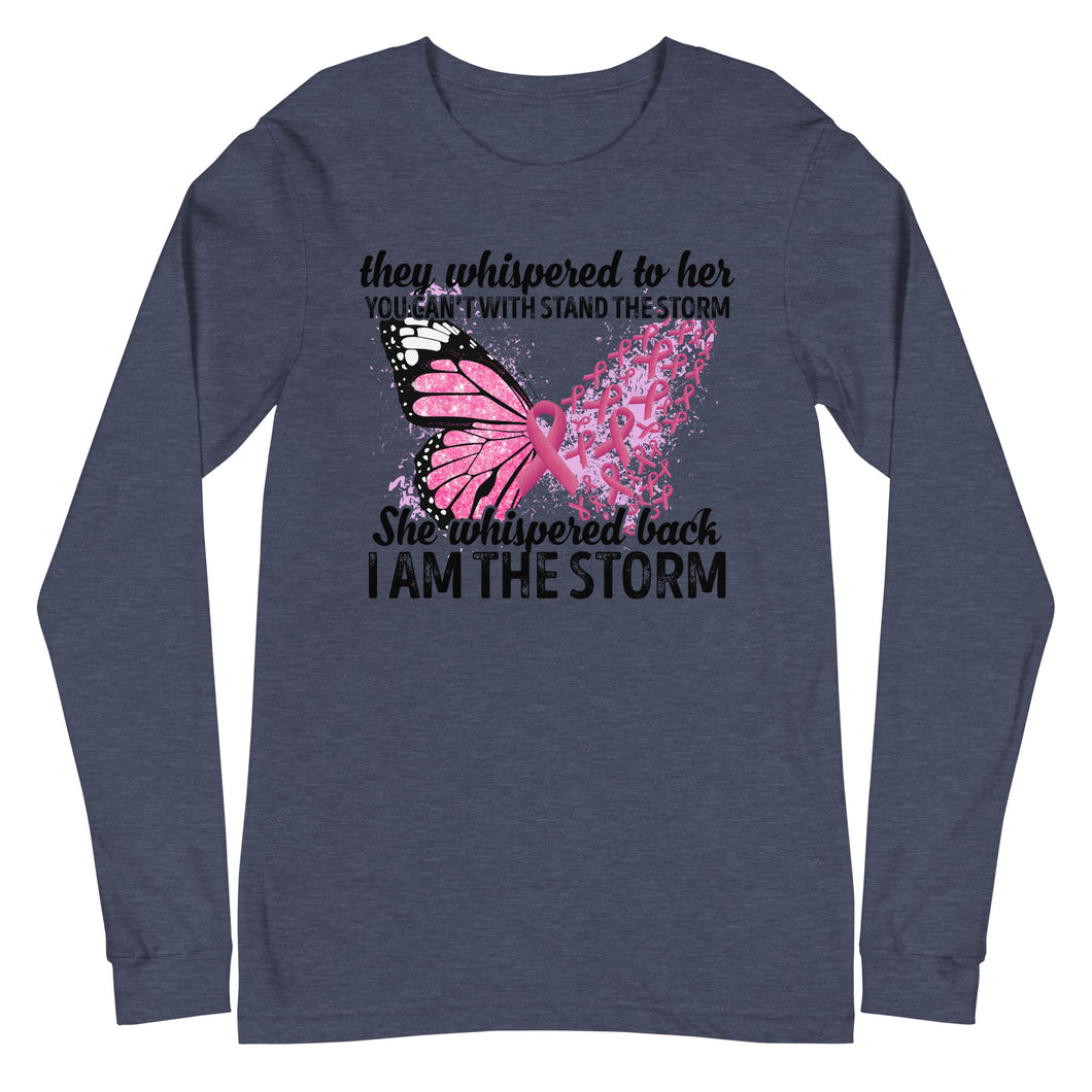 I Am the Storm Unisex Long Sleeve Tee