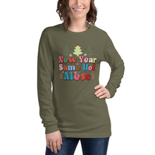 Load image into Gallery viewer, New Year Same Hot Mess Unisex Long Sleeve Tee
