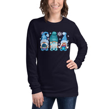 Load image into Gallery viewer, Winter Gnomes Unisex Long Sleeve Tee
