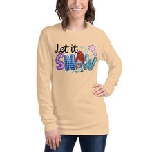 Load image into Gallery viewer, Let It Snow Unisex Long Sleeve Tee
