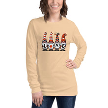 Load image into Gallery viewer, Gnome Love Unisex Long Sleeve Tee
