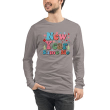 Load image into Gallery viewer, New Year Same Me Unisex Long Sleeve Tee
