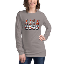 Load image into Gallery viewer, Gnome Love Unisex Long Sleeve Tee
