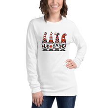 Load image into Gallery viewer, Gnome Love Unisex Long Sleeve Tee
