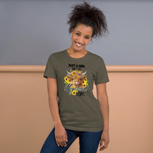 Load image into Gallery viewer, Just A Girl Who Loves Highland Cows Unisex t-shirt
