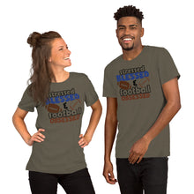 Load image into Gallery viewer, Stressed Blessed and Football Obsessed Unisex t-shirt
