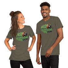 Load image into Gallery viewer, Snacks, Commercials, and Half-Time Unisex t-shirt
