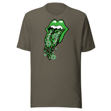 Load image into Gallery viewer, Green Leopard Lips Unisex t-shirt
