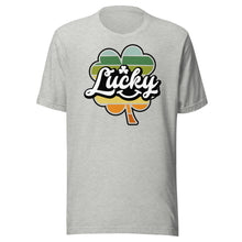 Load image into Gallery viewer, Lucky Retro Shamrock Unisex t-shirt
