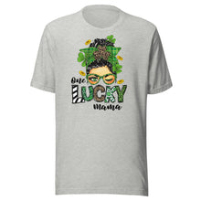 Load image into Gallery viewer, One Lucky Mama Unisex t-shirt
