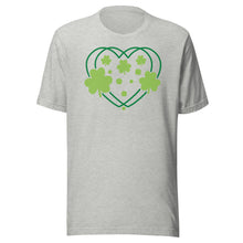 Load image into Gallery viewer, Shamrocks And Hearts Unisex t-shirt
