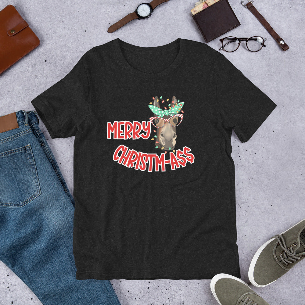 Merry Christmas-A$$ Unisex t-shirt