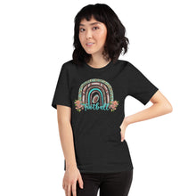 Load image into Gallery viewer, Football Rainbow Unisex t-shirt
