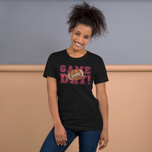 Load image into Gallery viewer, Game Day (red glitter) Unisex t-shirt
