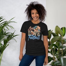 Load image into Gallery viewer, Live Love Football Unisex t-shirt
