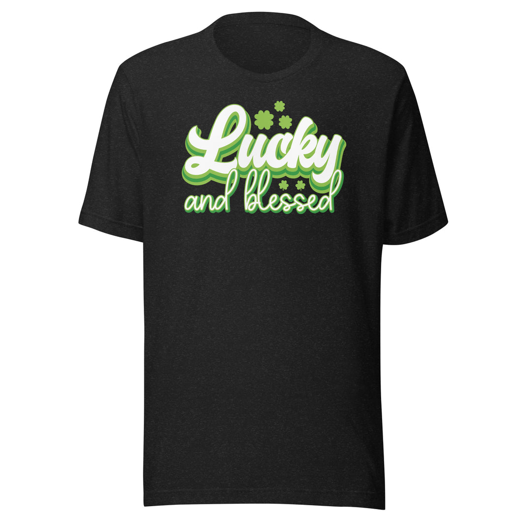 Lucky And Blessed Unisex t-shirt