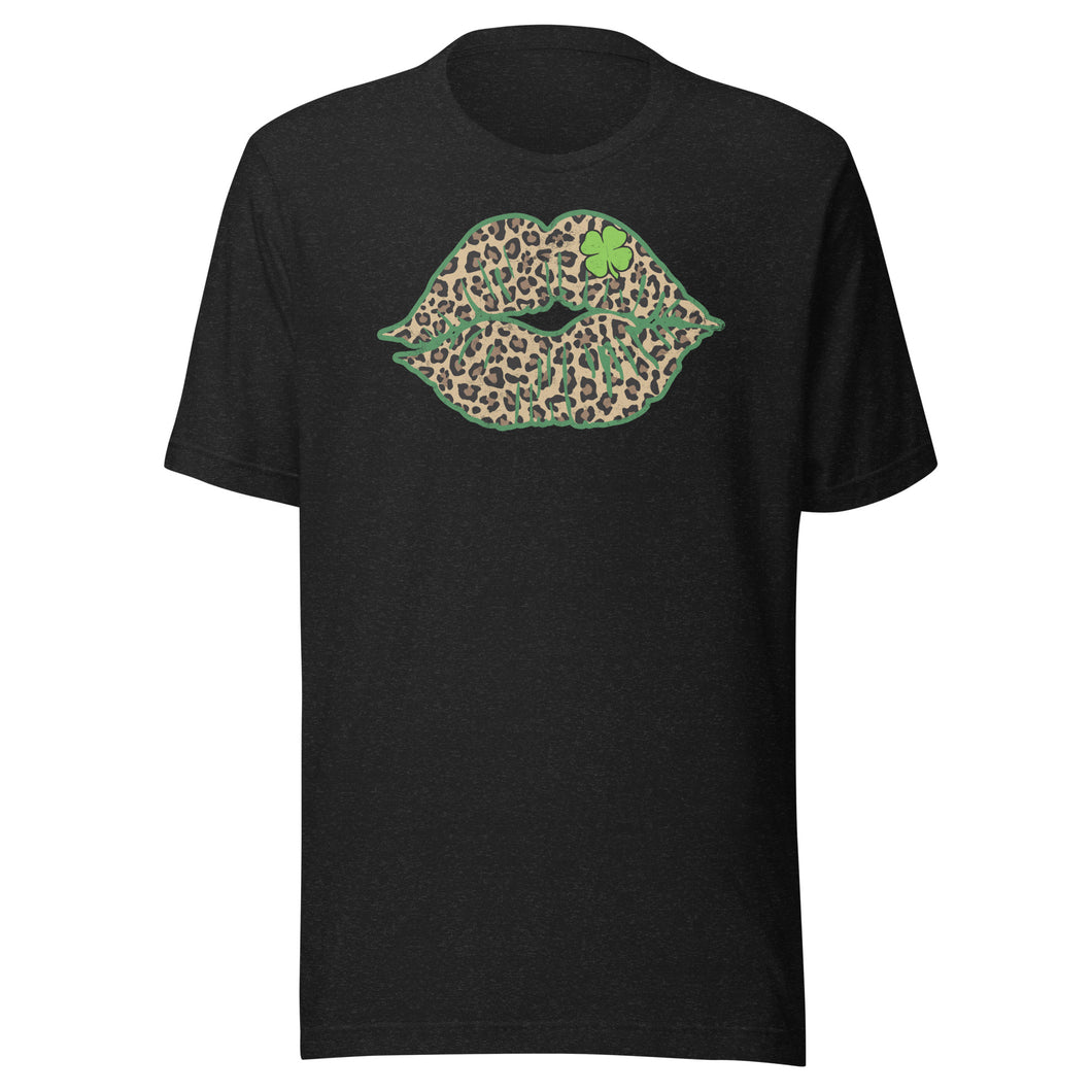 Irish Leopard Lips Unisex t-shirt