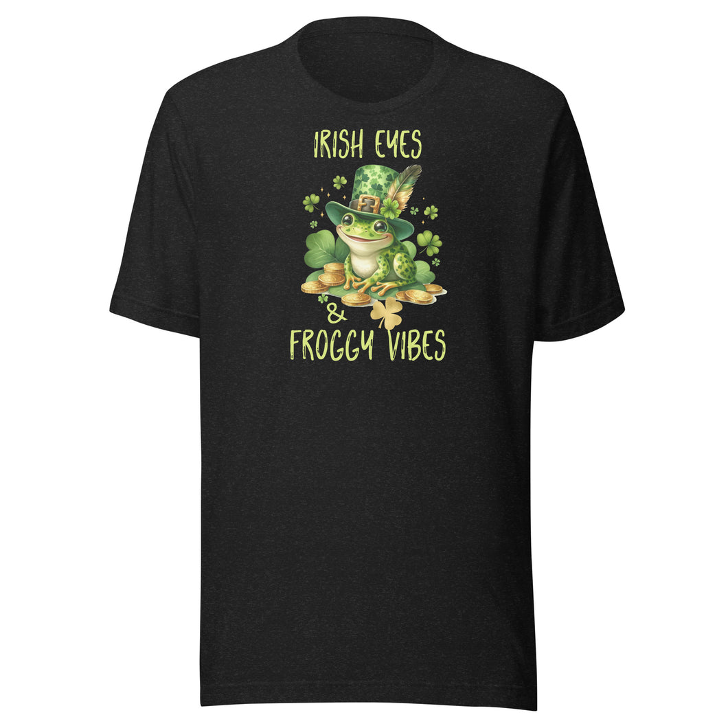 Irish Eyes Froggy Vibes Unisex t-shirt