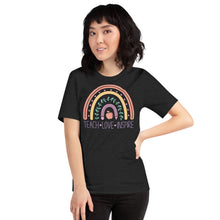 Load image into Gallery viewer, Teach Love Inspire Rainbow Unisex t-shirt
