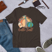 Load image into Gallery viewer, Hello Fall Unisex t-shirt
