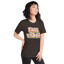 Load image into Gallery viewer, Fall Vibes Retro Unisex t-shirt
