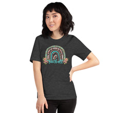 Load image into Gallery viewer, Football Rainbow Unisex t-shirt
