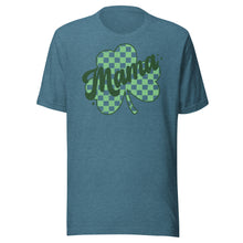 Load image into Gallery viewer, Mama Checkered Shamrock Unisex t-shirt
