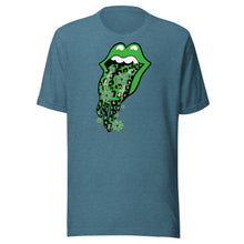 Load image into Gallery viewer, Green Leopard Lips Unisex t-shirt
