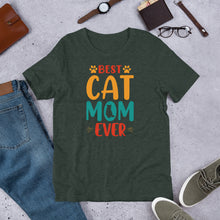 Load image into Gallery viewer, Best Cat Mom Ever Unisex t-shirt
