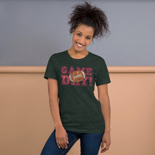 Load image into Gallery viewer, Game Day (red glitter) Unisex t-shirt
