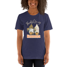 Load image into Gallery viewer, Thankful for My Gnomies Unisex t-shirt (Dark Colors)
