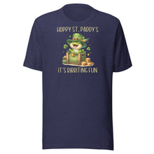 Load image into Gallery viewer, Hoppy St Paddy&#39;s It&#39;s Ribbiting Fun Unisex t-shirt
