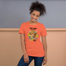 Load image into Gallery viewer, Just A Girl Who Loves Highland Cows Unisex t-shirt
