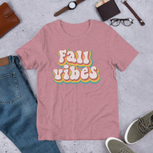 Load image into Gallery viewer, Fall Vibes Retro Unisex t-shirt
