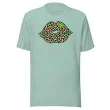 Load image into Gallery viewer, Irish Leopard Lips Unisex t-shirt
