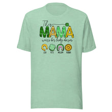 Load image into Gallery viewer, This Mama Wears Her Lucky Charms Unisex t-shirt
