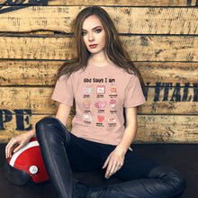 Load image into Gallery viewer, God Says I Am Valentine&#39;s Unisex t-shirt
