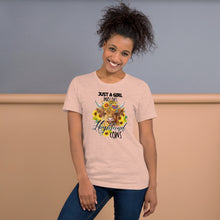 Load image into Gallery viewer, Just A Girl Who Loves Highland Cows Unisex t-shirt
