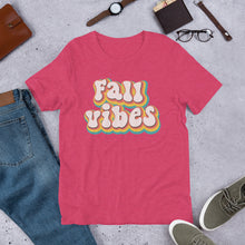 Load image into Gallery viewer, Fall Vibes Retro Unisex t-shirt
