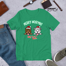 Load image into Gallery viewer, Merry Woofmas from Rosie &amp; Millie Unisex t-shirt
